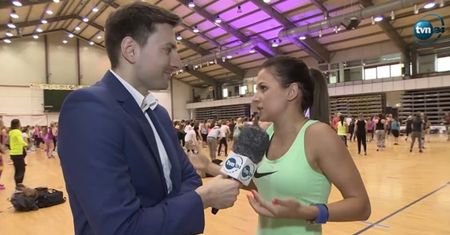 Lewandowska: "Robert też czasami ze mną ćwiczy. Podpytuje mnie o ćwiczenia!"