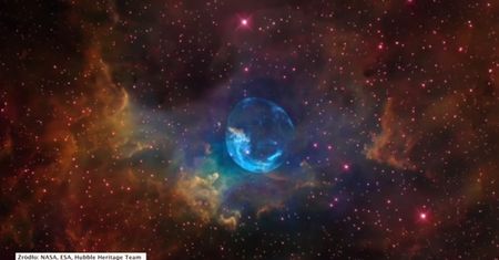 NASA opublikowała niezwykły obraz Mgławicy Bańka. Widok zapiera dech w piersiach