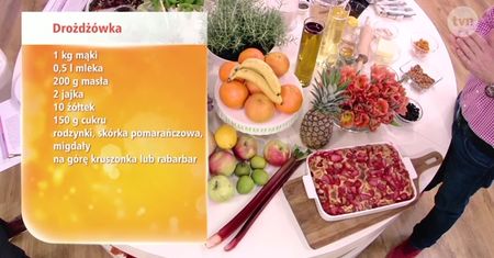 Tarta z boczkiem i botwinką