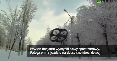 Rosjanin wymyślił nową dyscypilnę zimową