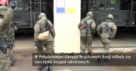 Rosyjskie brygady rakietowe ćwiczyły strzelanie z Iskanderów