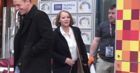 Joanna Kulig wychodzi z "Pytania na Śniadanie"