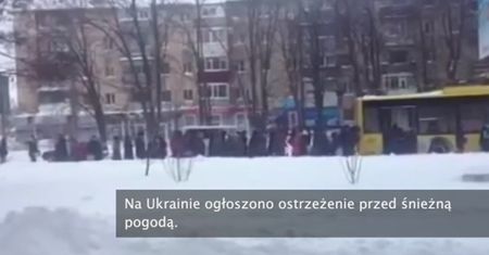 Zasypana Ukraina. Ofiarami mrozu są też bezdomni