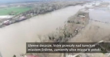 W Turcji wylały rzeki. Zobacz to z lotu ptaka