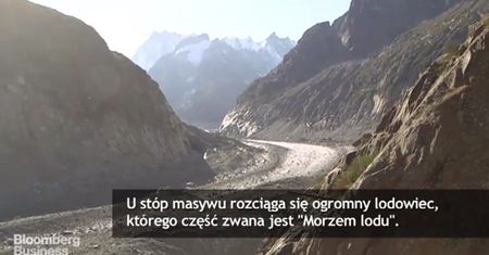 Lodowiec pod Mont Blanc topnieje coraz szybciej
