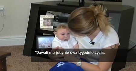 Ten chłopiec żyje bez części czaszki. "Dawali mu dwa tygodnie życia"