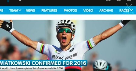 Michał Kwiatkowski oficjalnie w Team Sky