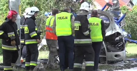 Katastrofa śmigłowca na Dolnym Śląsku