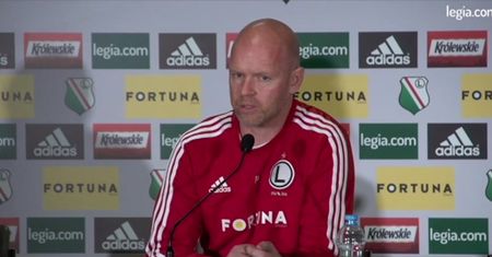Berg: Mecz z Termaliką równie ważny albo nawet ważniejszy niż ten przeciwko Napoli