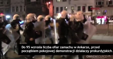 95 zabitych, niemal 250 rannych w zamachu w Ankarze