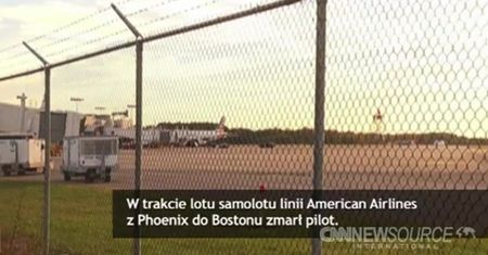 USA: pilot zmarł w trakcie lotu