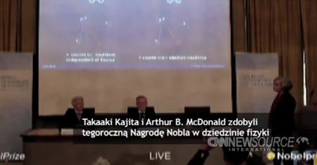 Nagroda Nobla w dziedzinie fizyk przyznana