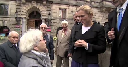 Trudne chwile B. Nowackiej w Kłodzku