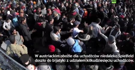 Bijatyka w obozie dla uchodźców. Są ranni