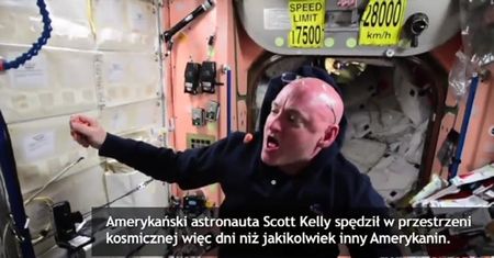 Scott Kelly spędził już 383 dni w kosmosie