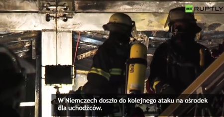 Podpalenie w ośrodku dla uchodźców w Hamburgu