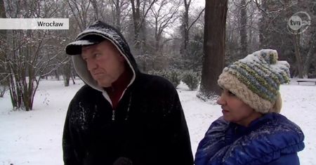 Zachodnią Polskę w Nowym Roku przywitał śnieg