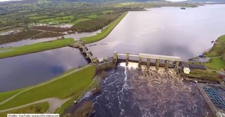 Tak wygląda zalana wodą Irlandia Północna