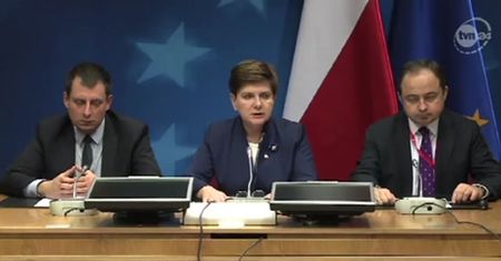 Beata Szydło o nocnej operacji MON w CEK NATO: nie ma powodu, by robić z tego sensację