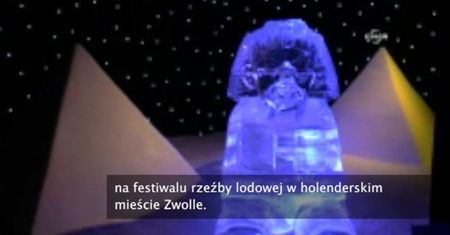Festiwal rzeźby lodowej w Holandii