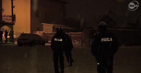 Strzelanina pod Warszawą. Ranni funkcjonariusze trafili do szpitala
