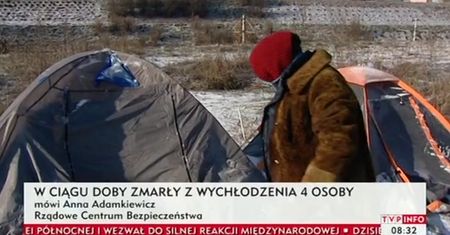 Kolejne osoby zmarły z wychłodzenia