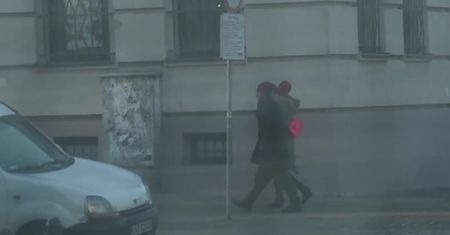 Modna Monika Olejnik na Krupówkach