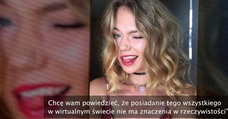 Modelka, która usunęła Instagrama: "Nic nie jadłam, żeby mój brzuch wyglądał dobrze"