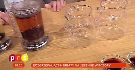 Niebieska herbata najlepsza na rozgrzanie