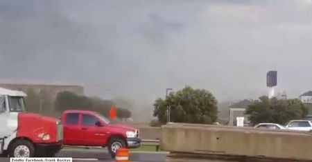 Groźne tornado nad Teksasem