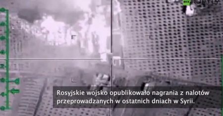 Rosjanie publikują nagrania z operacji w Syrii