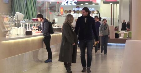 Rozenek i Majdan na randce w centrum handlowym