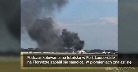 Szczegóły groźnego wypadku, do którego doszło podczas kołowania samolotu