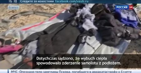 Tajemniczy rozbłysk w momencie katastrofy rosyjskiego A321