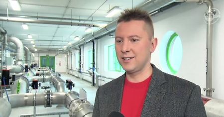 Stacja uzdatniania wody w Warszawie