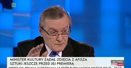 Dziennikarka TVP Info zawieszona po programie z prof. Piotrem Glińskim