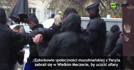 Paryscy muzułmanie oddali hołd ofiarom zamachów