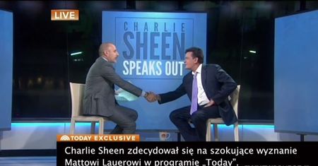 Charlie Sheen: "Jestem nosicielem wirusa HIV"