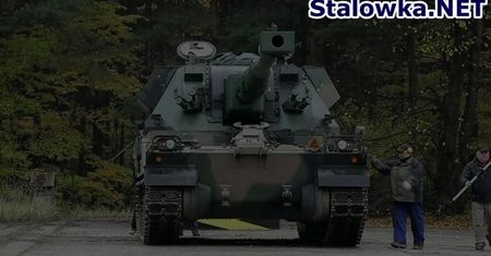 Polska Haubica KRAB z podwoziem Samsunga