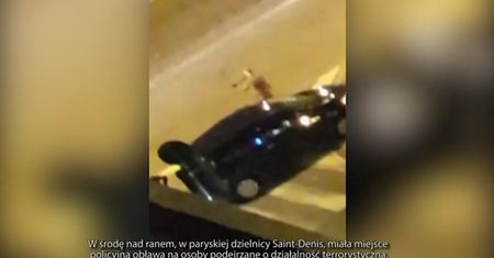 Amatorskie nagranie z policyjnej obławy na terrorystów w St. Denis