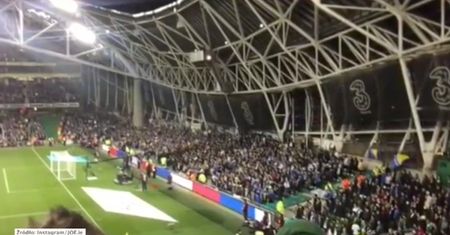 Skandal przed meczem Irlandia - Bośnia. Kibice gości przerwali minutę ciszy