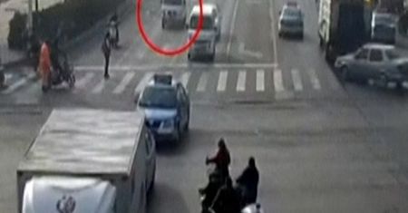 Nagranie tego wypadku jest hitem w internecie