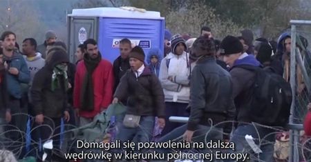 Dantejskie sceny na granicy między Macedonią a Grecją