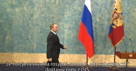 Władimir Putin oskarża Turcję