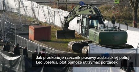 Austriacy stawiają płot na granicy ze Słowenią