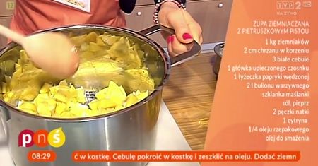 Zupa ziemniaczana z chrzanem i maślanką