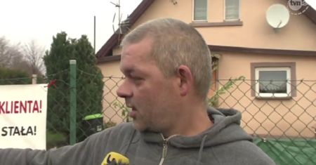 Tajemnicza rakieta w ogródku w Mrzezinie