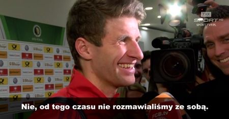 "Od losowania nie rozmawiam z Lewandowskim"