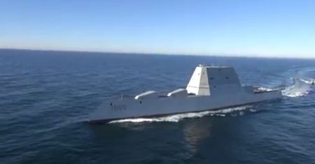 USS Zumwalt - pierwszy rejs