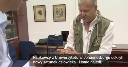 Odkrycie w południowoafrykańskiej jaskini